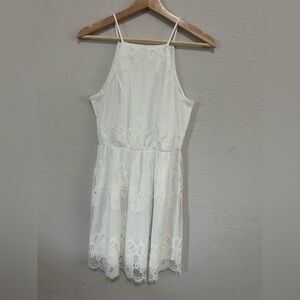 Charlotte Russe White Lace Dress
